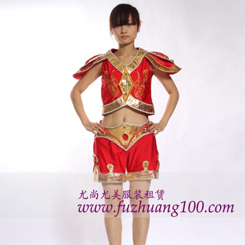 女士舞台表演999（打鼓服）